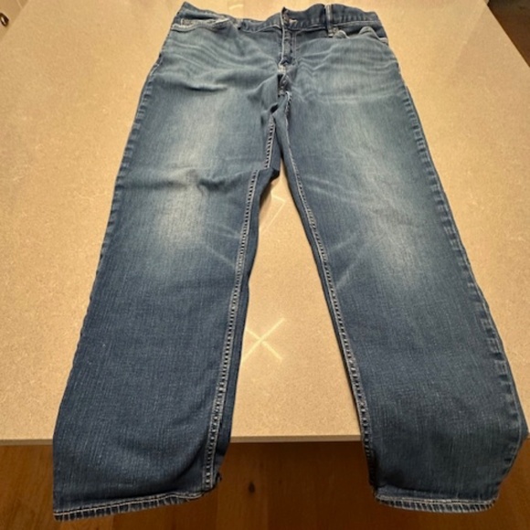 Men's Banana Republic Athletic Tapered Fit 38x32 Medium Wash Jeans - Picture 1 of 8